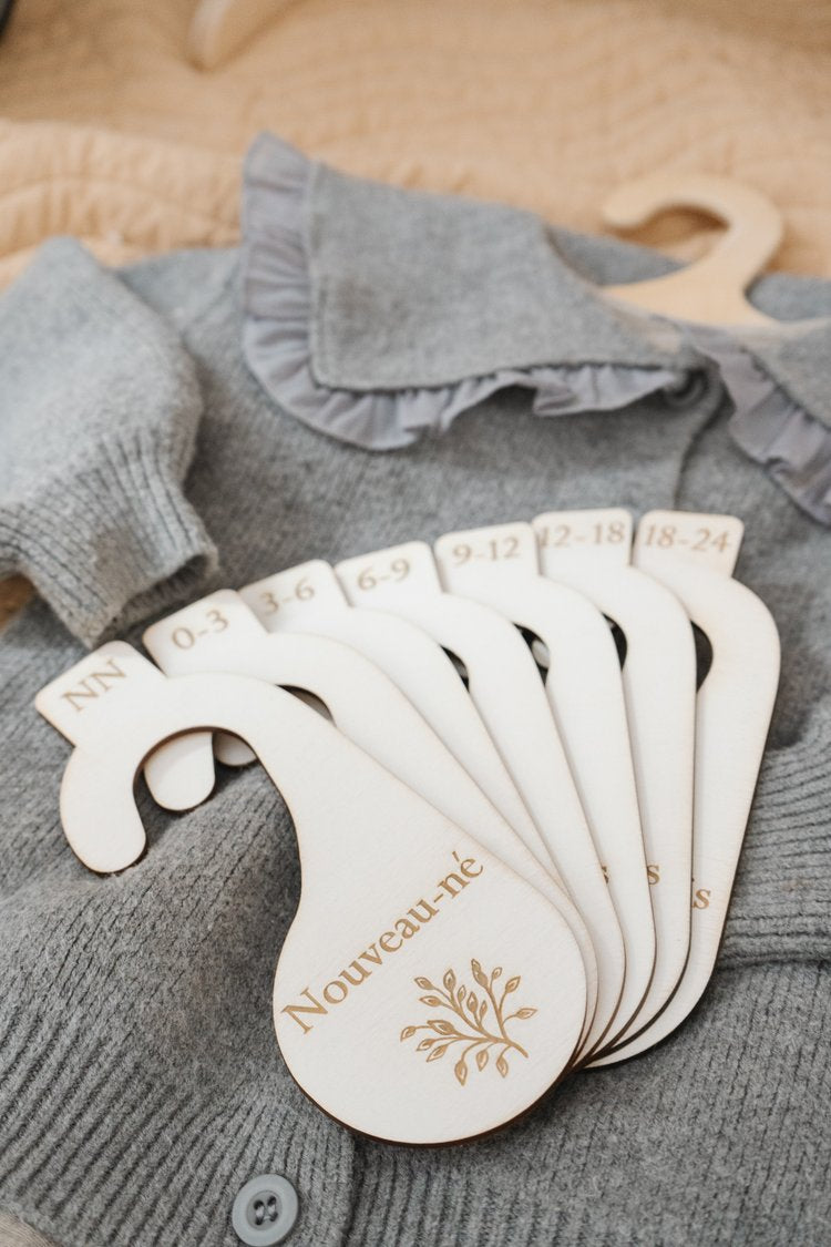 SÉPARATEURS POUR GARDE-ROBE - Grandeurs