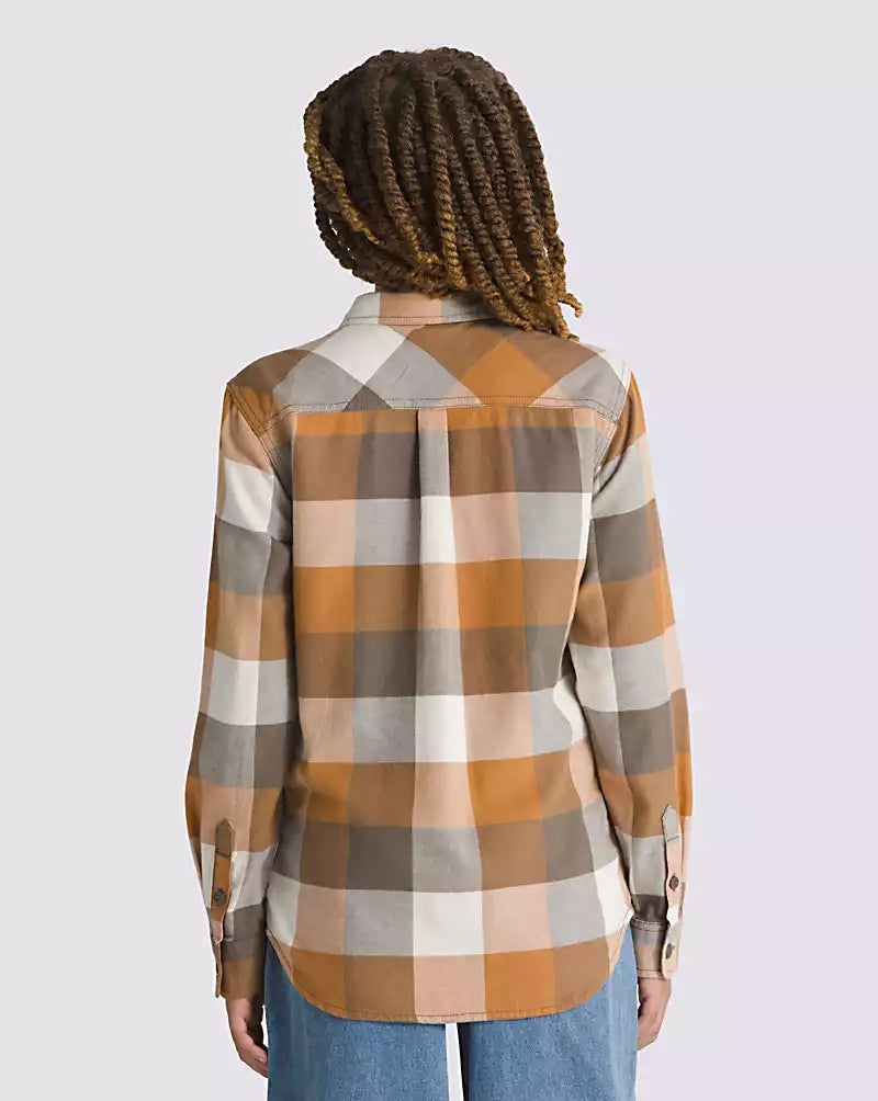 Chemise à carreaux - Beige - 8 à 16 ans