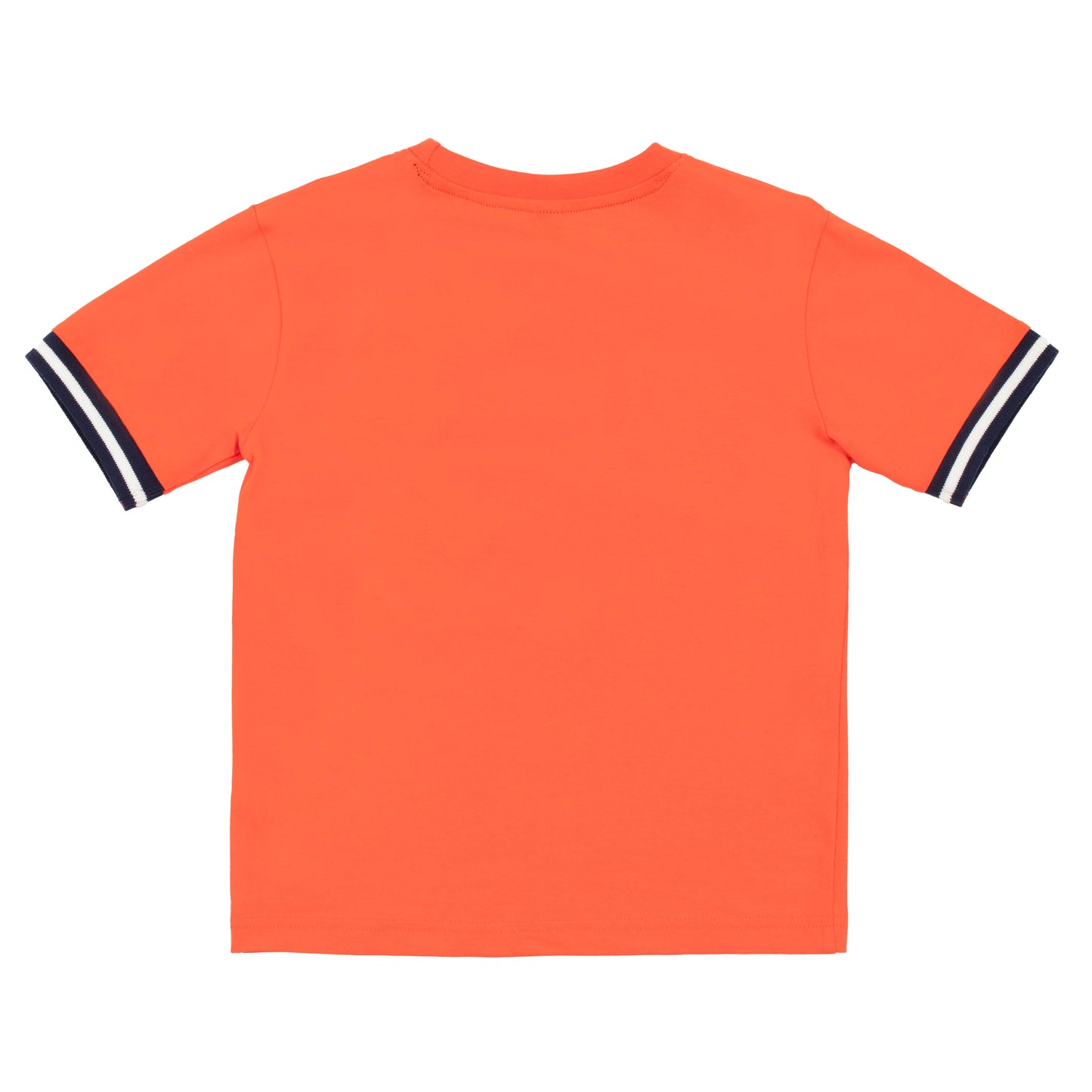 T-shirt orange - Jour de match - S2501-05 - 2 à 10 ans