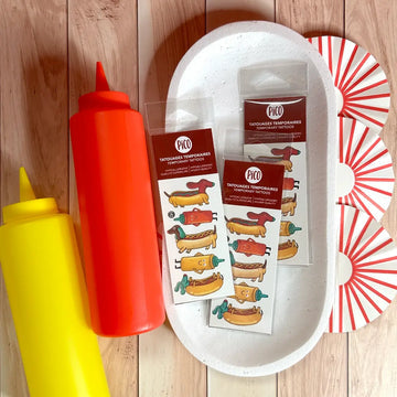 Tatouages - Ketchup le chien saucisse