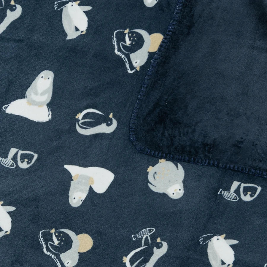 Couverture en peluche - Pingouin