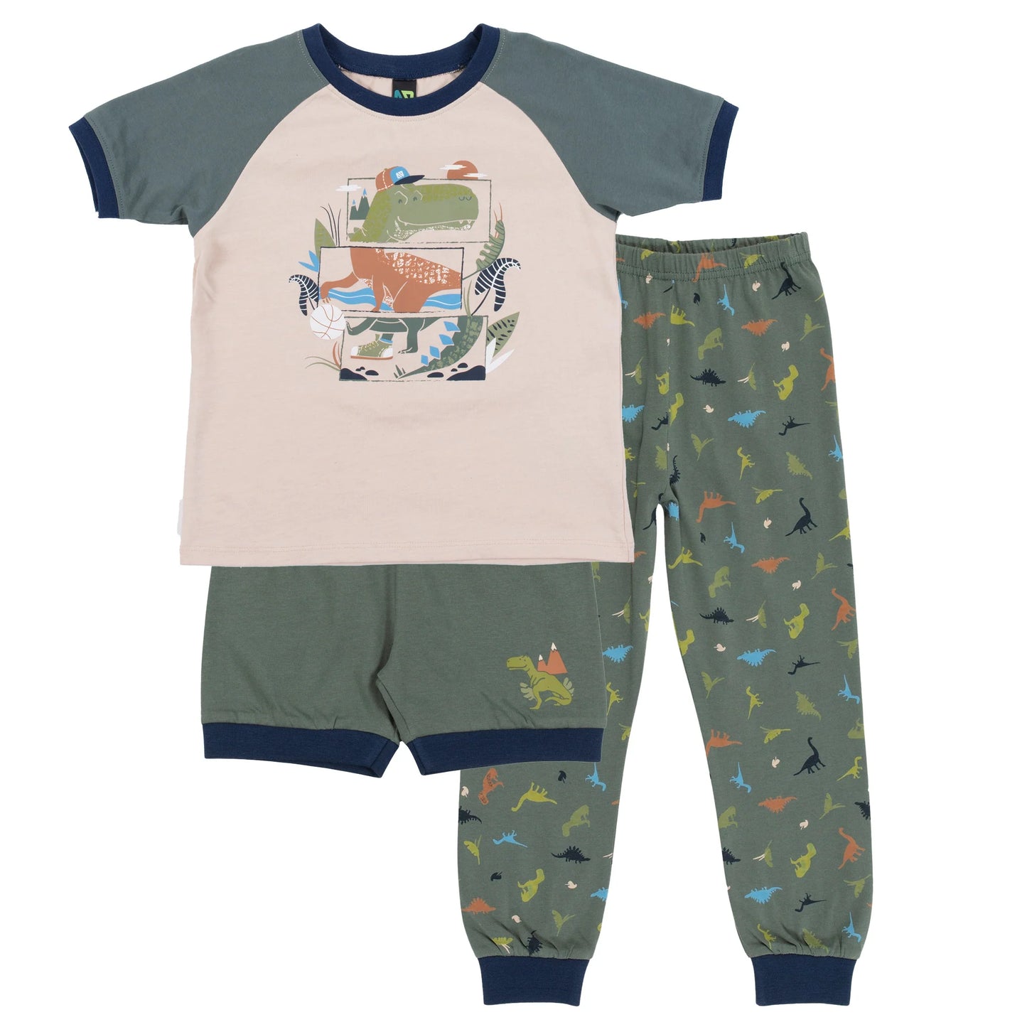 Pyjama 2 pièces - Dinosaures - S25P01 - 12 à 24 mois