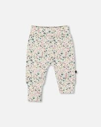 Ensemble chandail de mousseline de coton et pantalon - H20A14-557 - 3 à 24 mois
