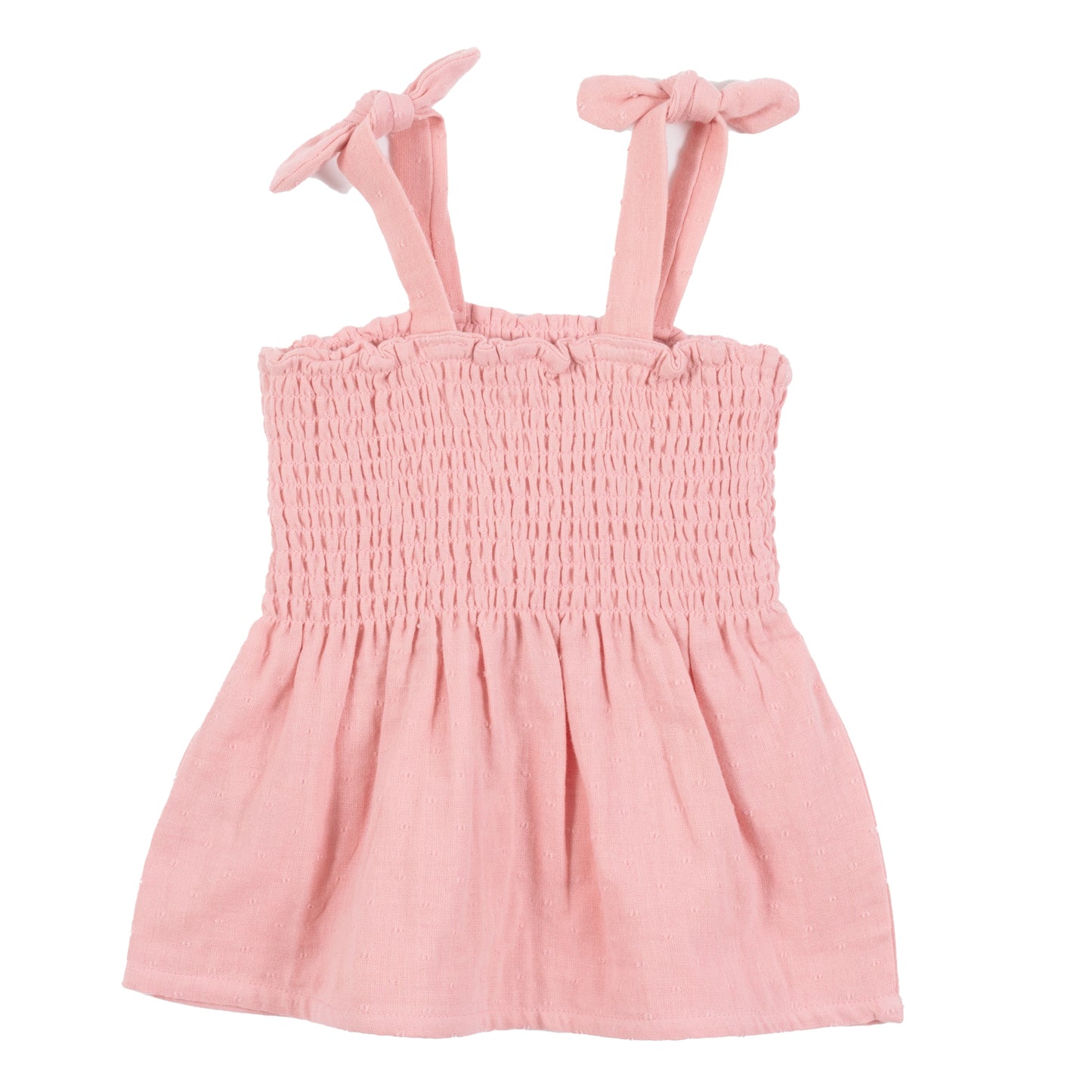 Ensemble 2 pièces en mousseline - Douce coccinelle - S2504-01 - 2 à 8 ans