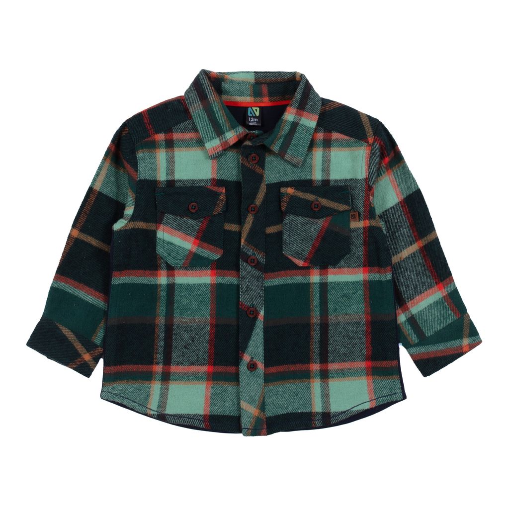 Chemise -Mon style anglais - F2557-01- 3 à 24 mois