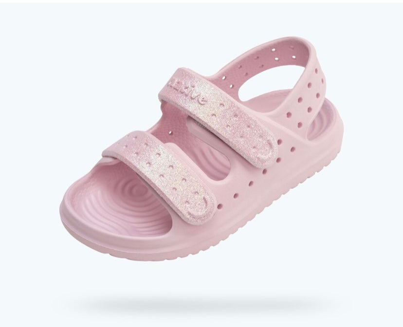 Sandale - Chase - BARELY PINK BLING/ BARELY PINK - 4E à 3J