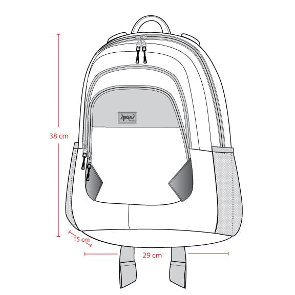Sac À Dos Noir pour touts petits H20ZSD2_030 - Marine Imprimé Animaux
