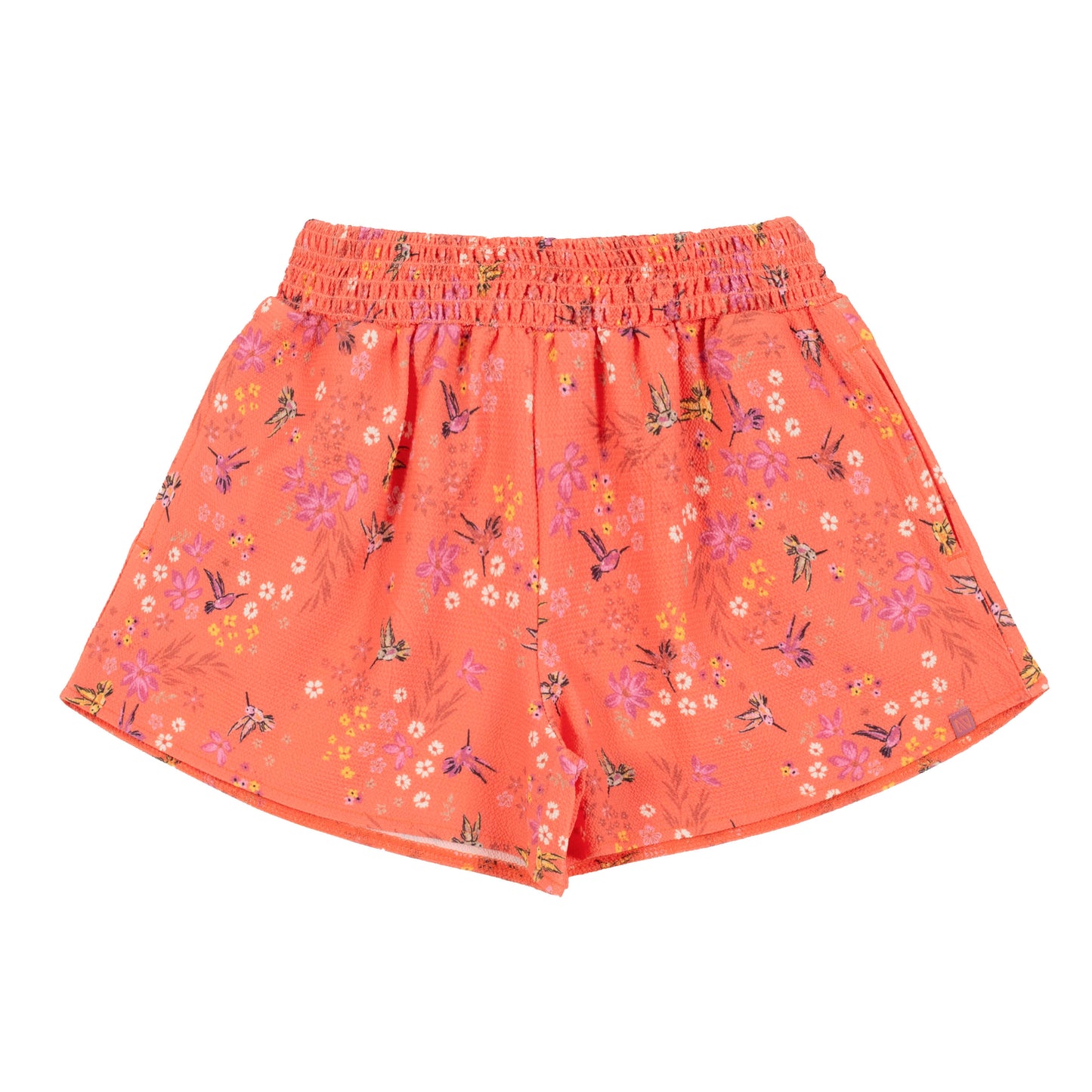 Culotte courte imprimée - Joli colibri - S2502-04 - 2 à 10 ans