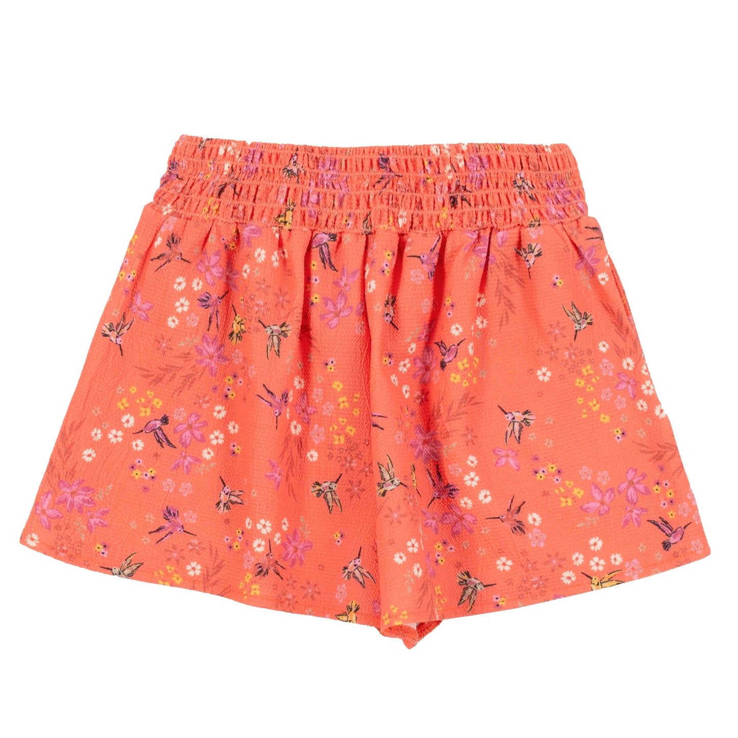Culotte courte imprimée - Joli colibri - S2502-04 - 2 à 10 ans