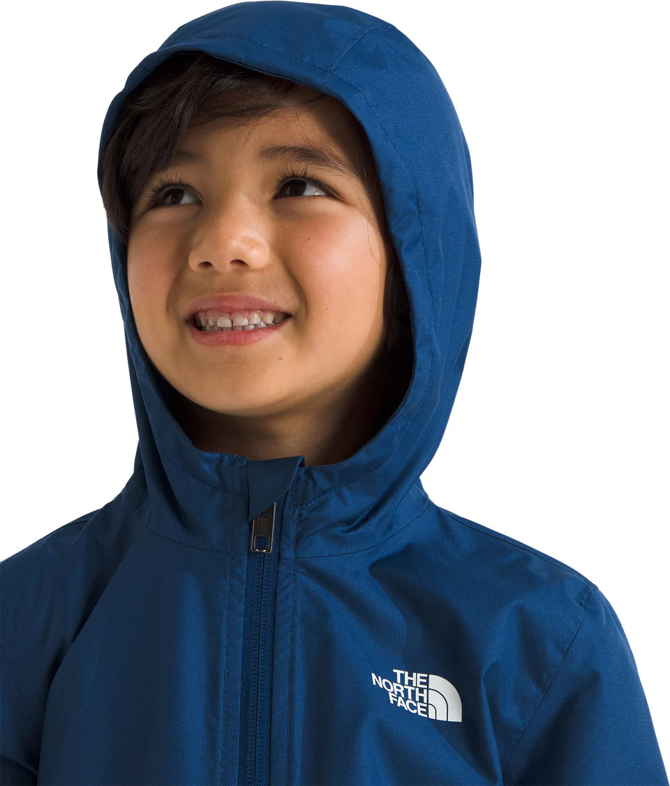 Manteau Mi-Saison Imperméable Zipline -Bleu - 2-7ans