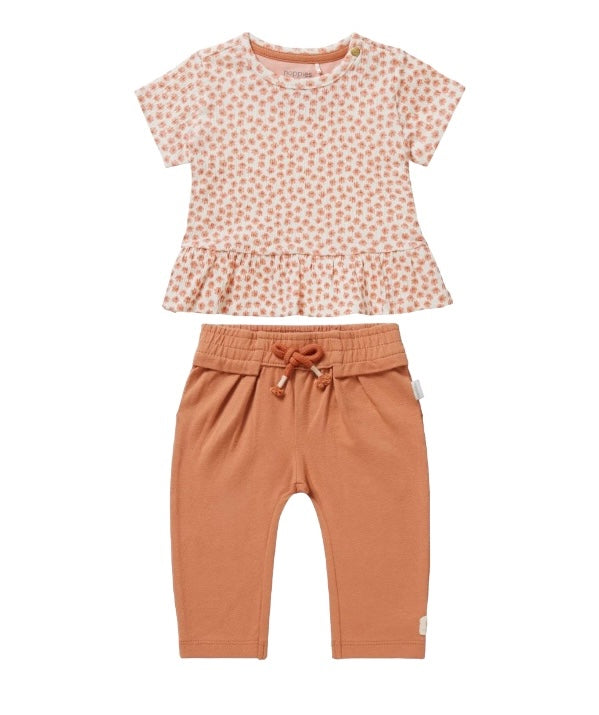 Ensemble chandail à manche courte imprimé et pantalon (2 pcs.) 0 à 12/18 mois