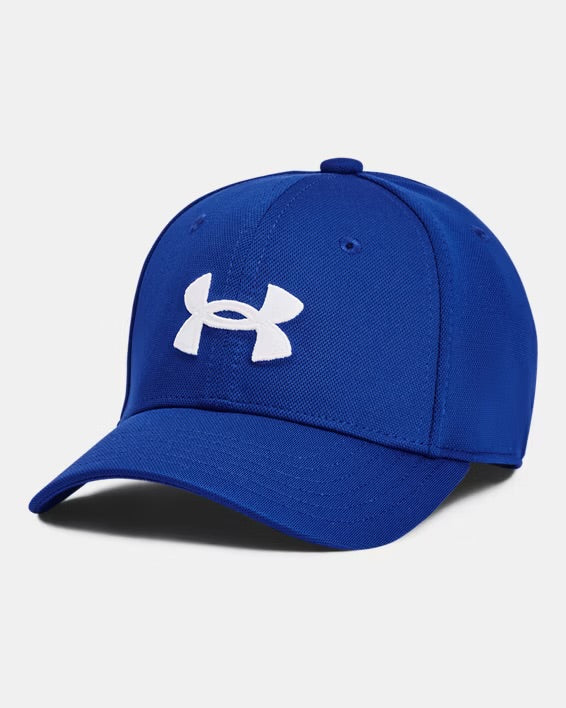 UA Blitzing Boys' Casquette ajustable - Royal/Blanc - Junior