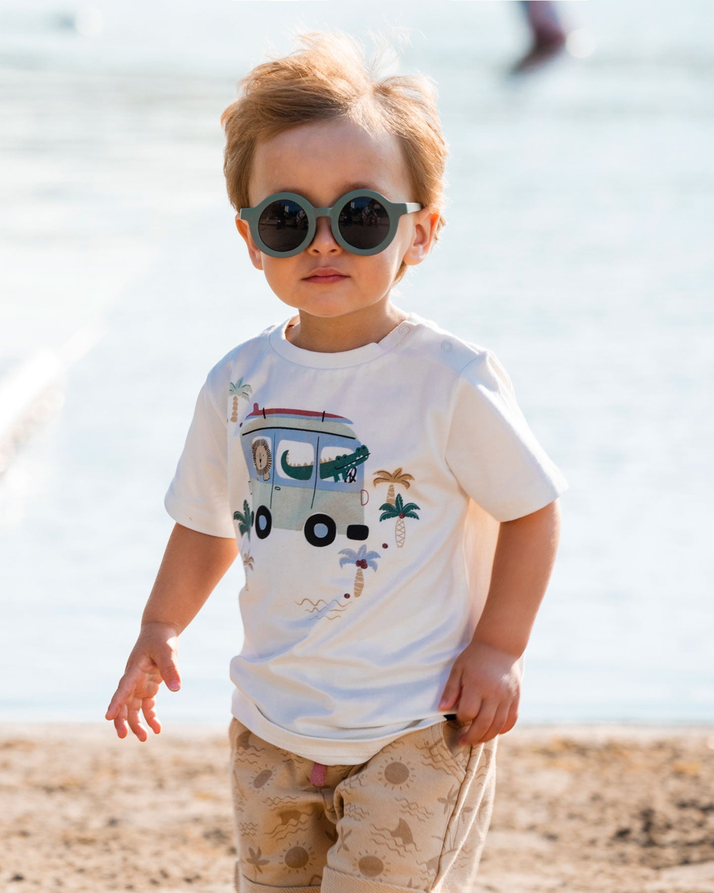 Ensemble chandail et culotte courte en coton - G30T10_084 - 2 à 6 ans
