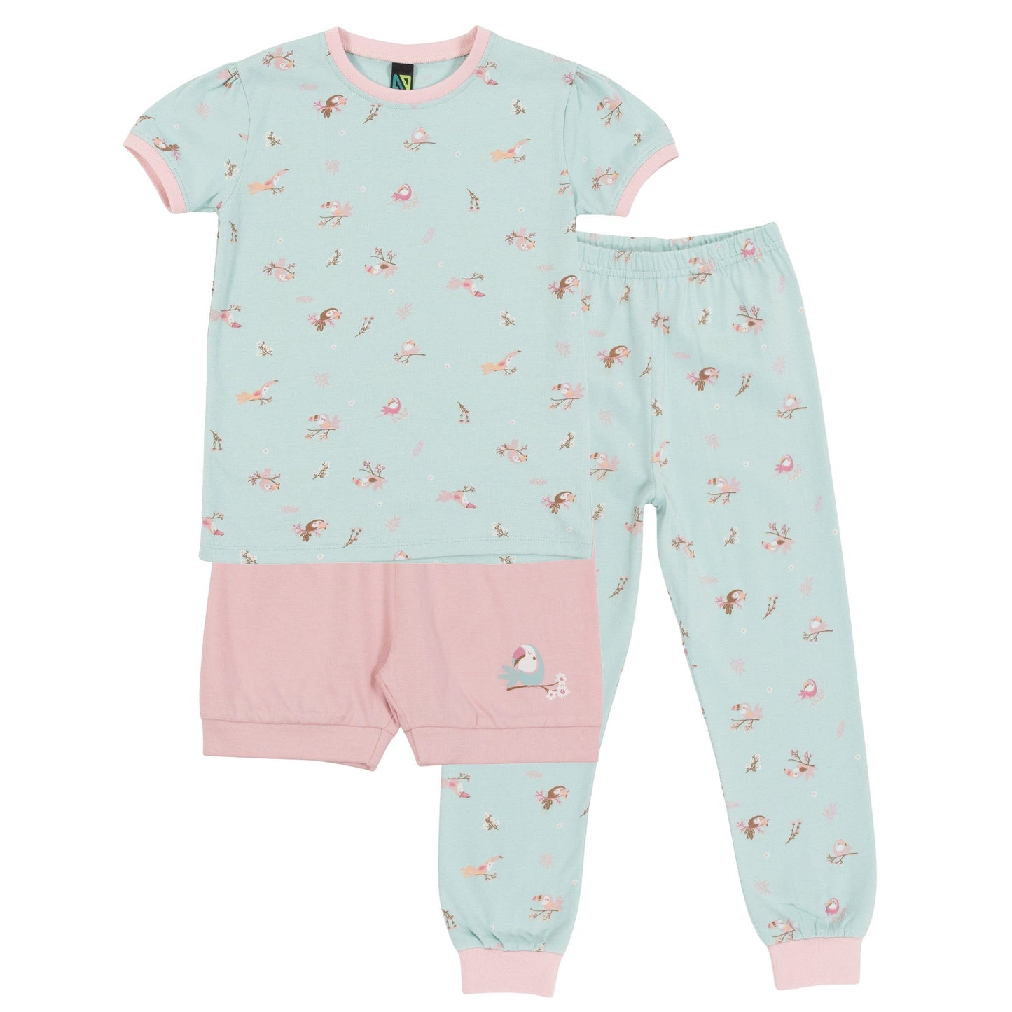 Pyjama 3 pièces - Toucan - S25P52 - 12 à 24 mois