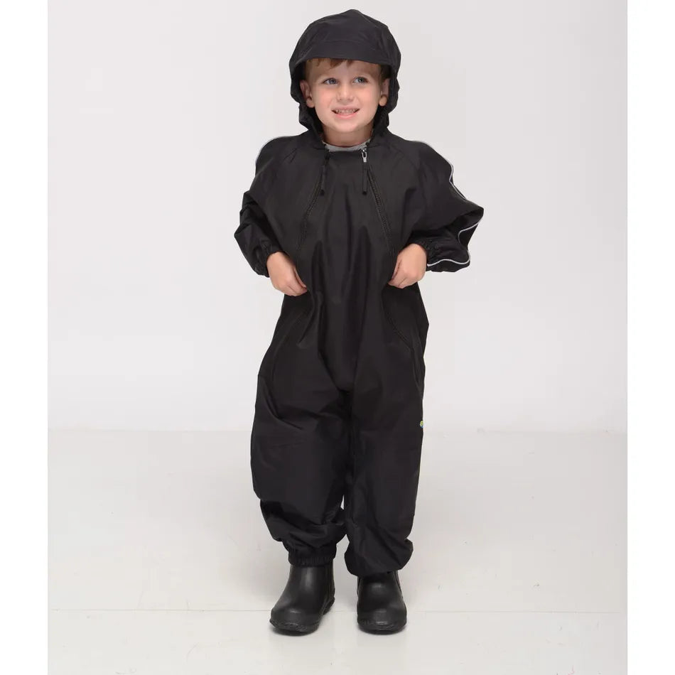 Combinaison De Pluie - 18/24 mois à 6 ans - Gris foncé
