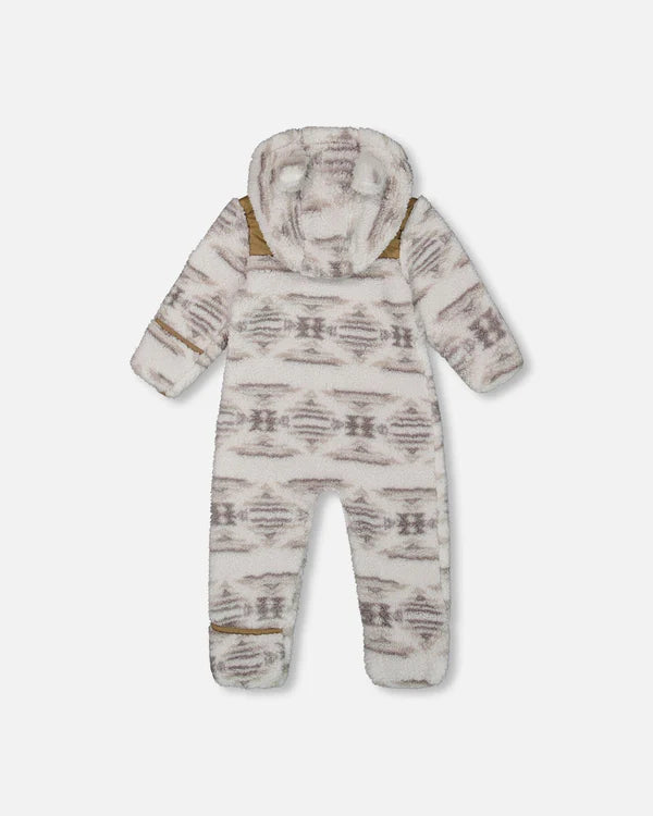 Ensemble en polar 1 pièce bébé G20W66-030 - 6 à 24 mois