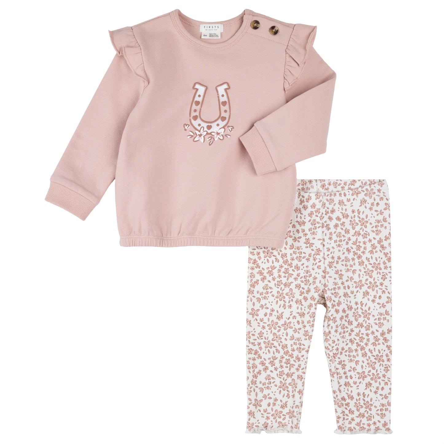 Ensemble chandail et legging - 26FGW31E07-B - 3 à 24 mois