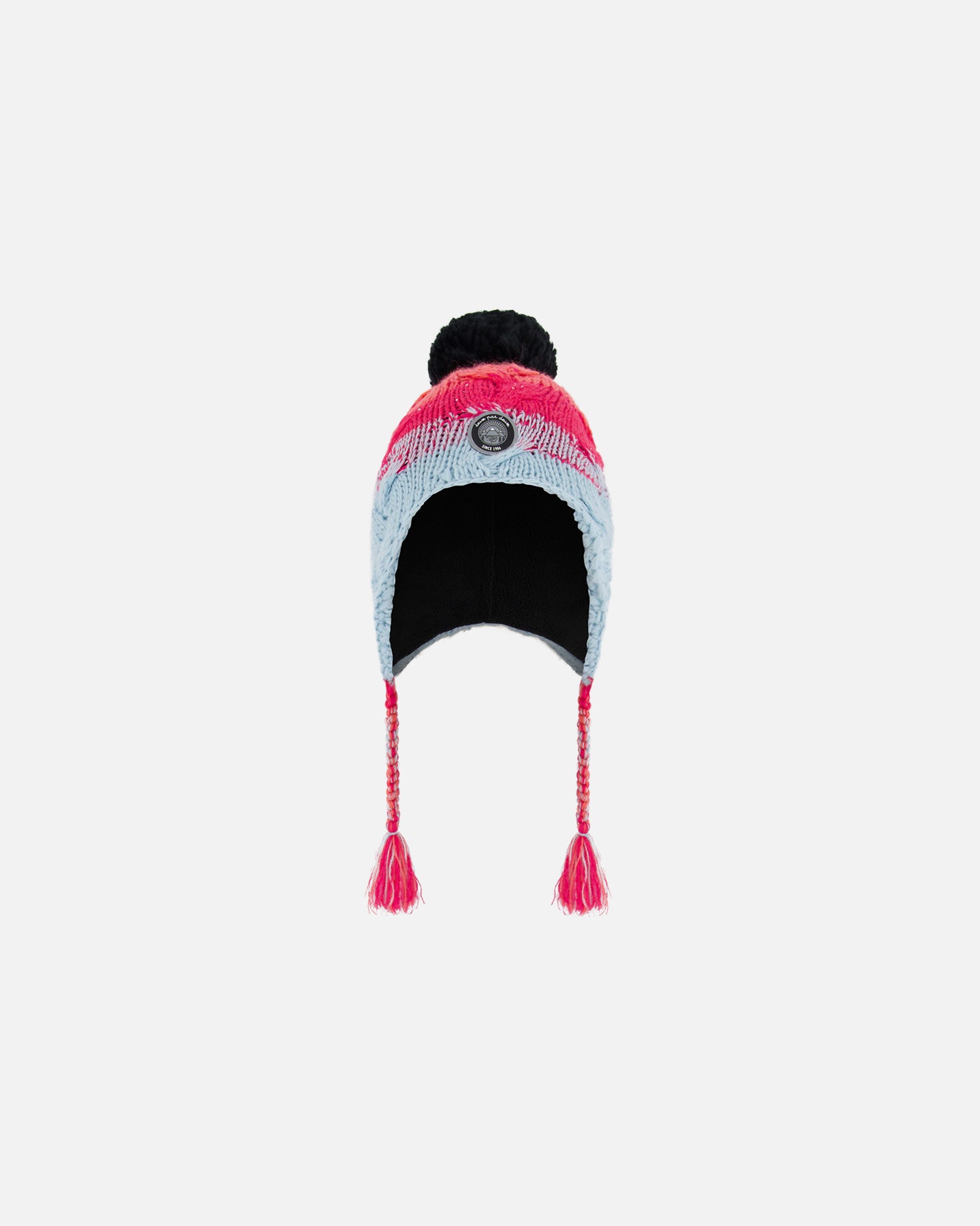Tuque d’hiver en tricot avec oreille - Rayures - G10ZJ02-000 - 2/4 à 5/8 ans
