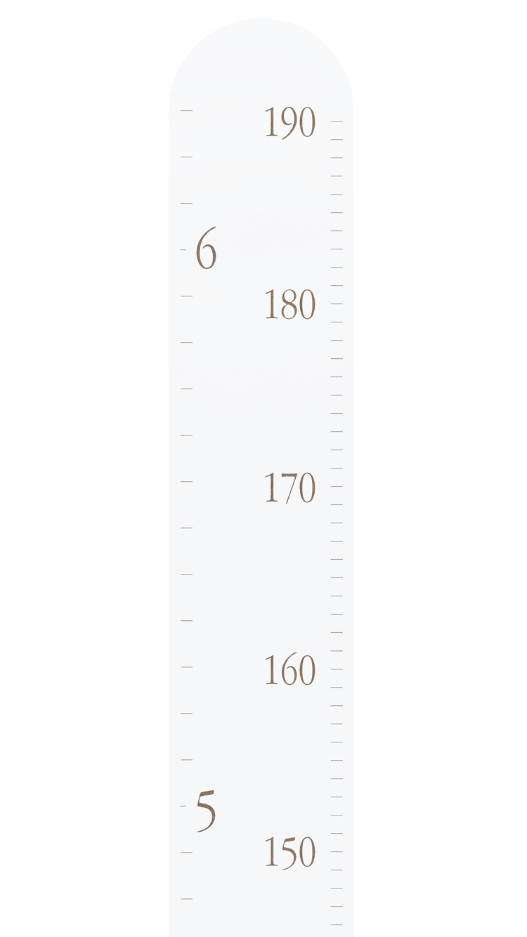 ÉCHELLE DE CROISSANCE - BLANCHE
