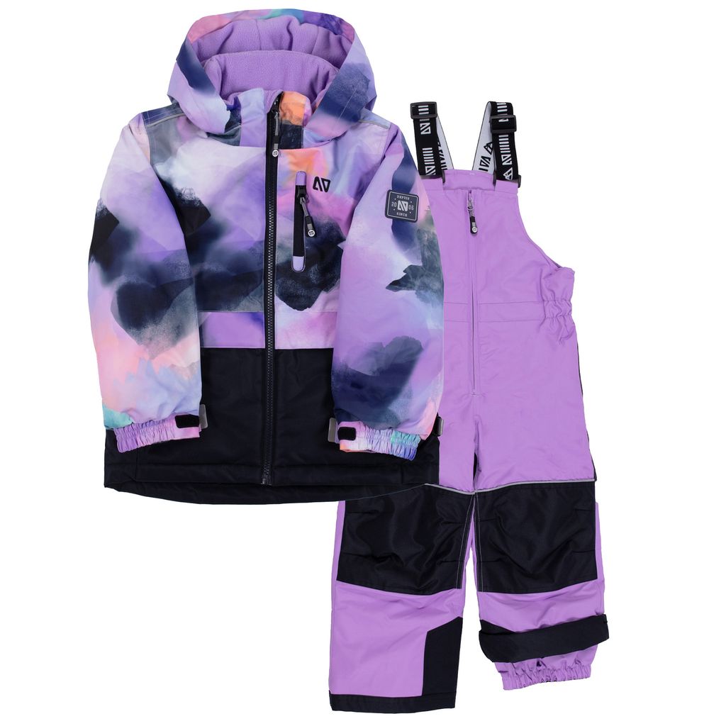 Habit de Neige 2 Pièces - Lilas- F25M258 - 6 à 10 ans