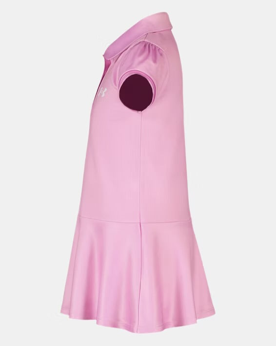 Robe polo - 25UASJH03R-698 - Rose - 2 à 7 ans