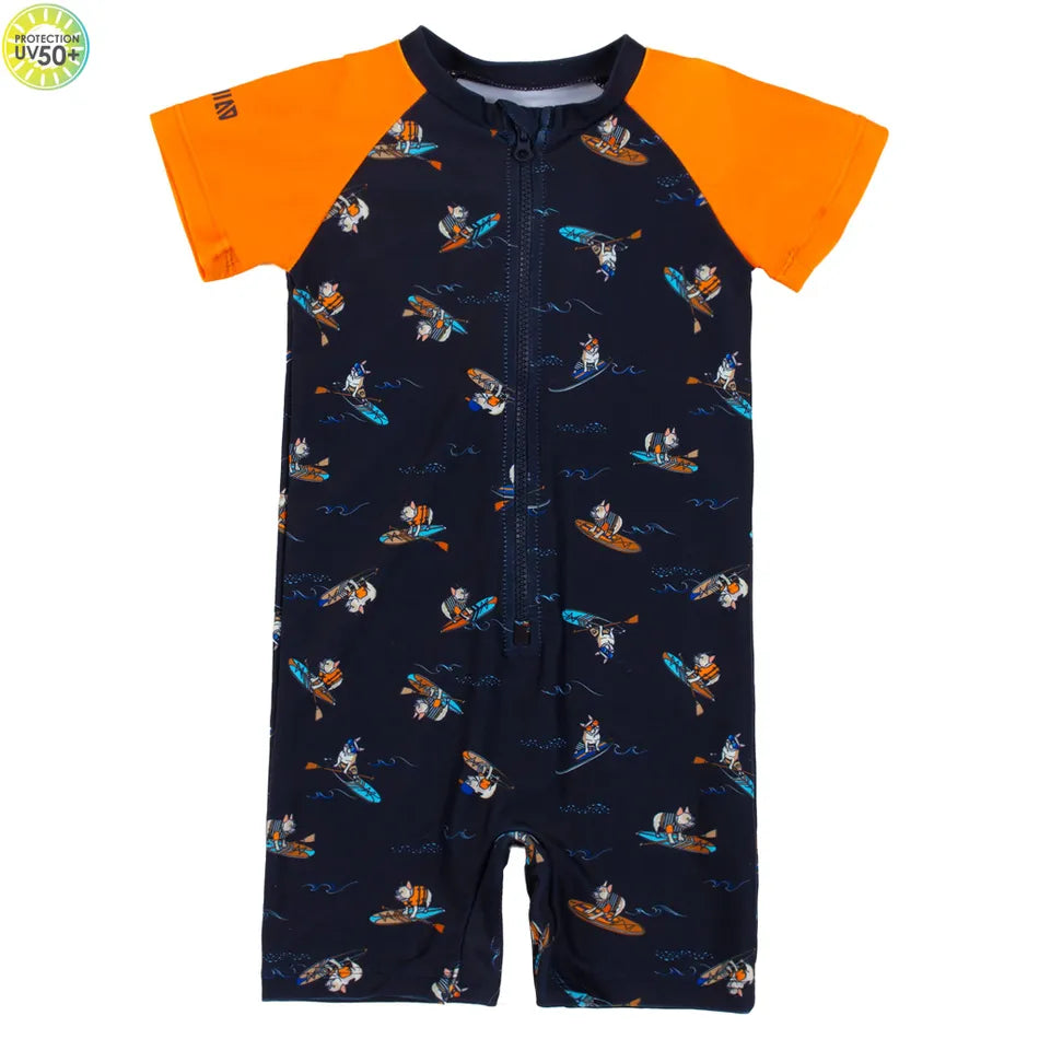 Combinaison maillot UV - S25S305-1 - 3 à 24 mois