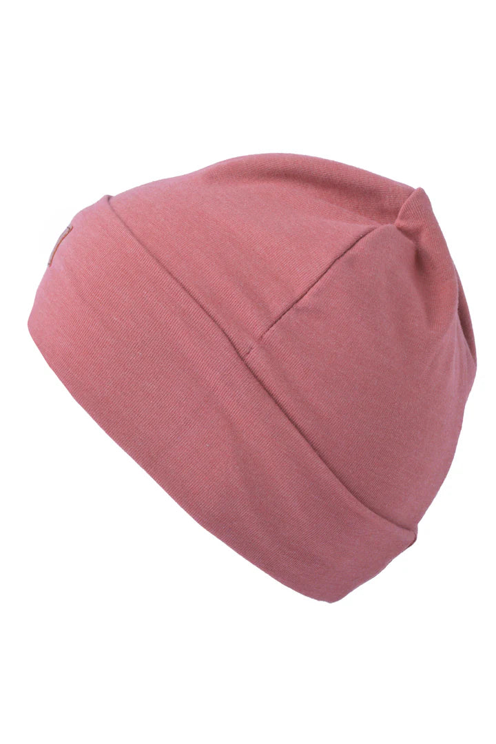 Tuque Boston en coton (Vieux Rose)