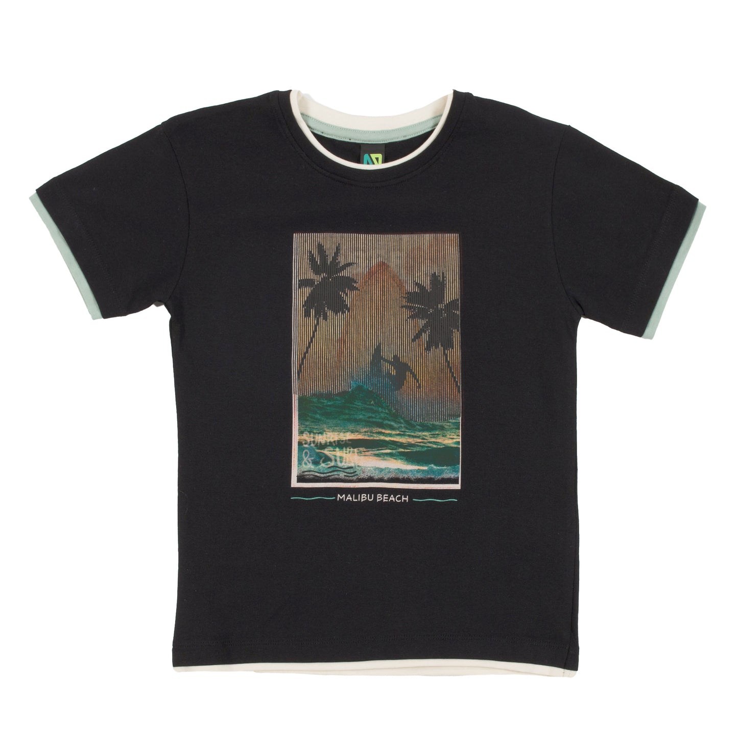 T-shirt - En mode vacances - S2507-04 - 2 à 10 ans