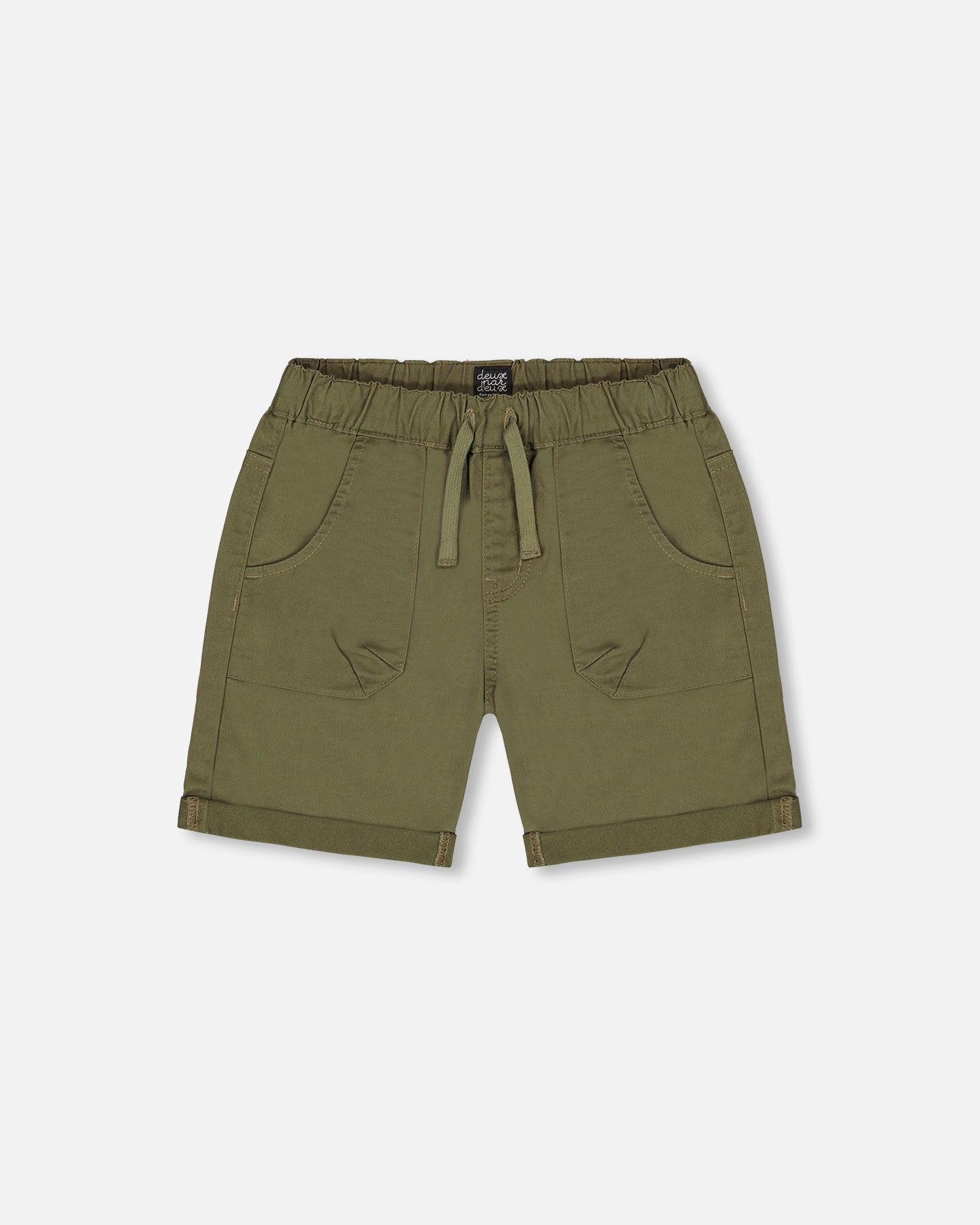 Culotte courte en twill - G30YB27-366 - 2 à 10 ans
