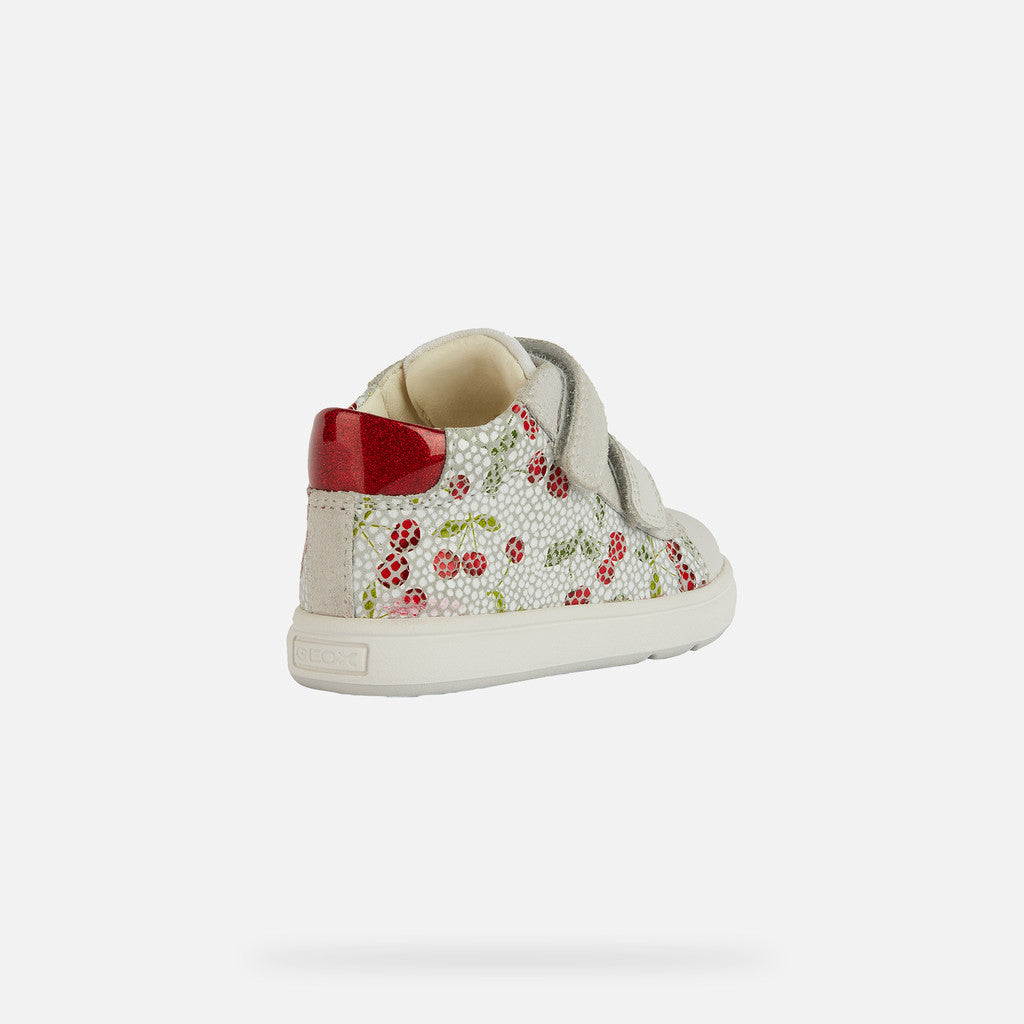 Souliers Biglia Bébé Fille - Blanc/Rouge - 18 à 23