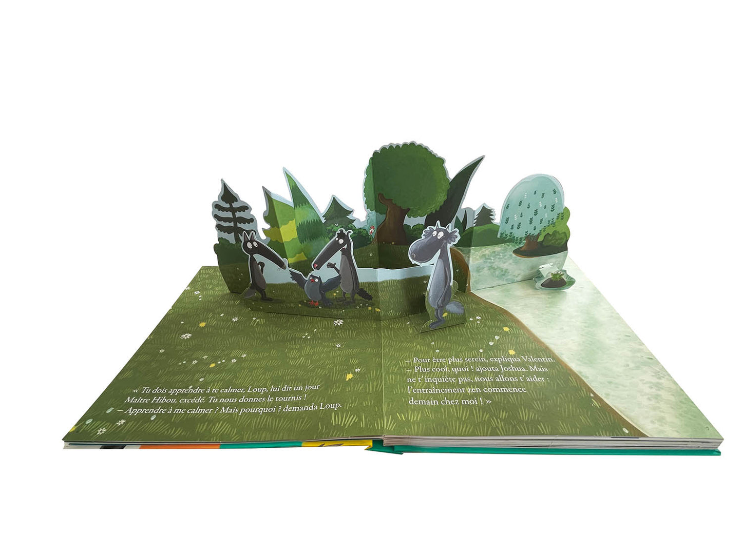 Livre - Le Loup Qui Apprivoisait Ses Émotions En Pop-Up