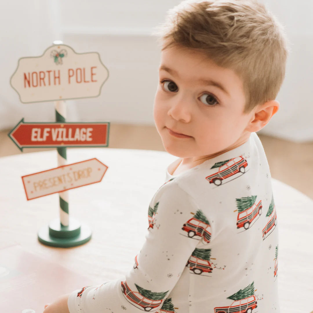 Ensemble de pyjama - Camion de Noël - 2 à 14 ans