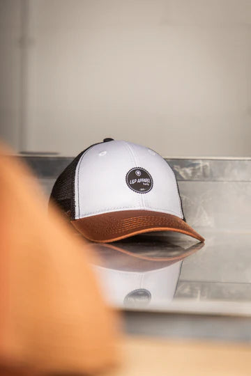 Casquette - Fit athlétique - Noir/Brun/Blanc