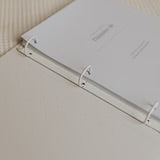 Livre de bébé - Floral beige