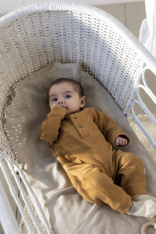 Barboteuse en coton organique - 0 à 12/18 mois