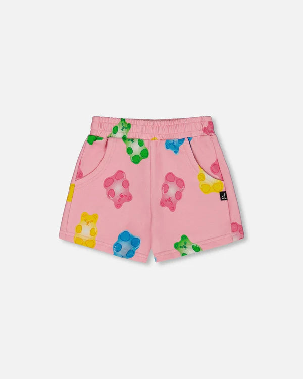 Culotte courte en french terry - G30K29-000 - 2 à 10 ans