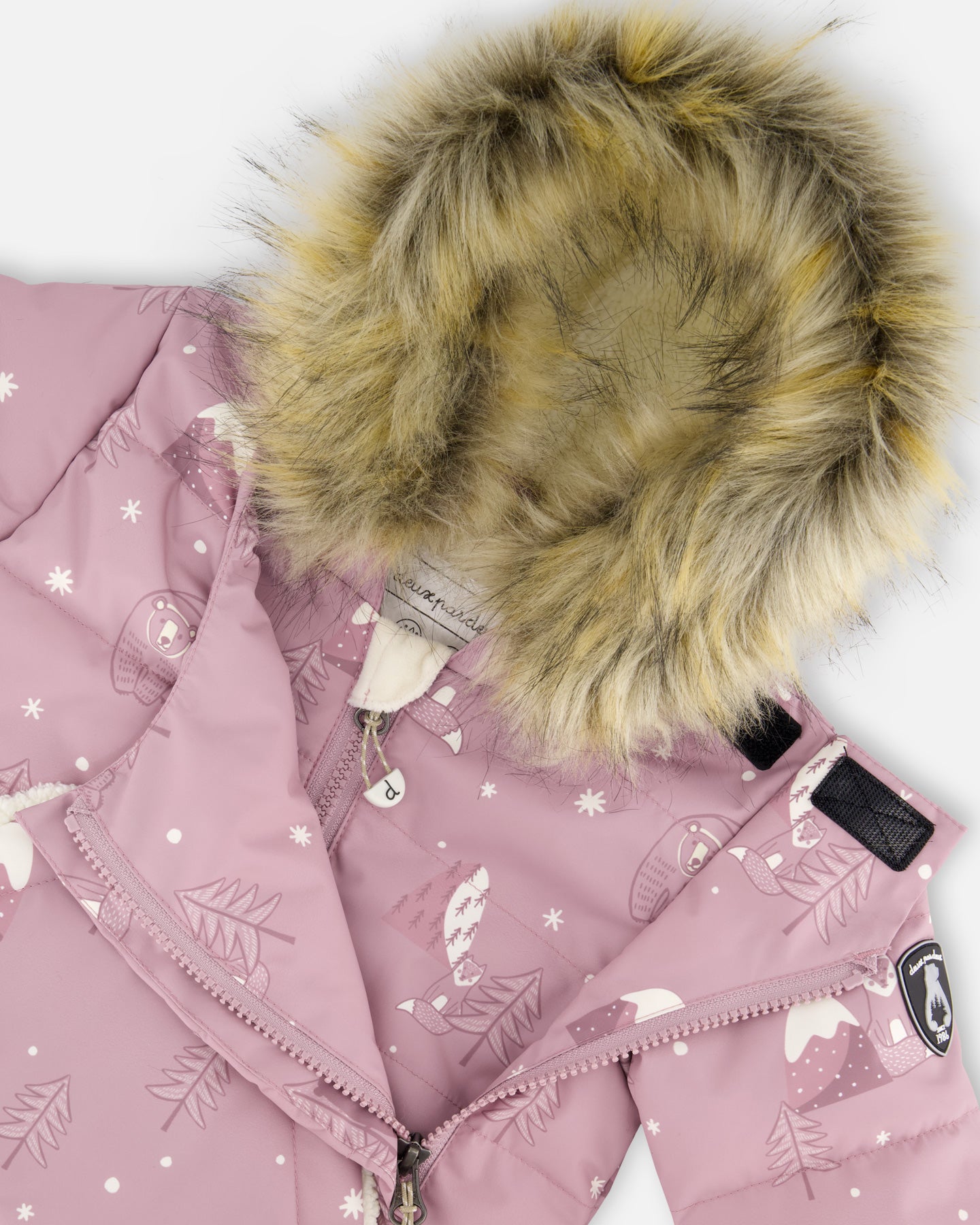 Habit de Neige 1 Pièces - Imprimé poupre - H10B701-003 - 6 à 24 mois