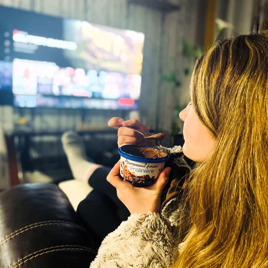 Fondue au chocolat au lait