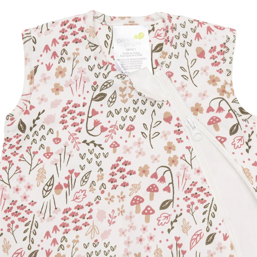 Sac de nuit matelassé en bambou - Jardin (1.0 tog)