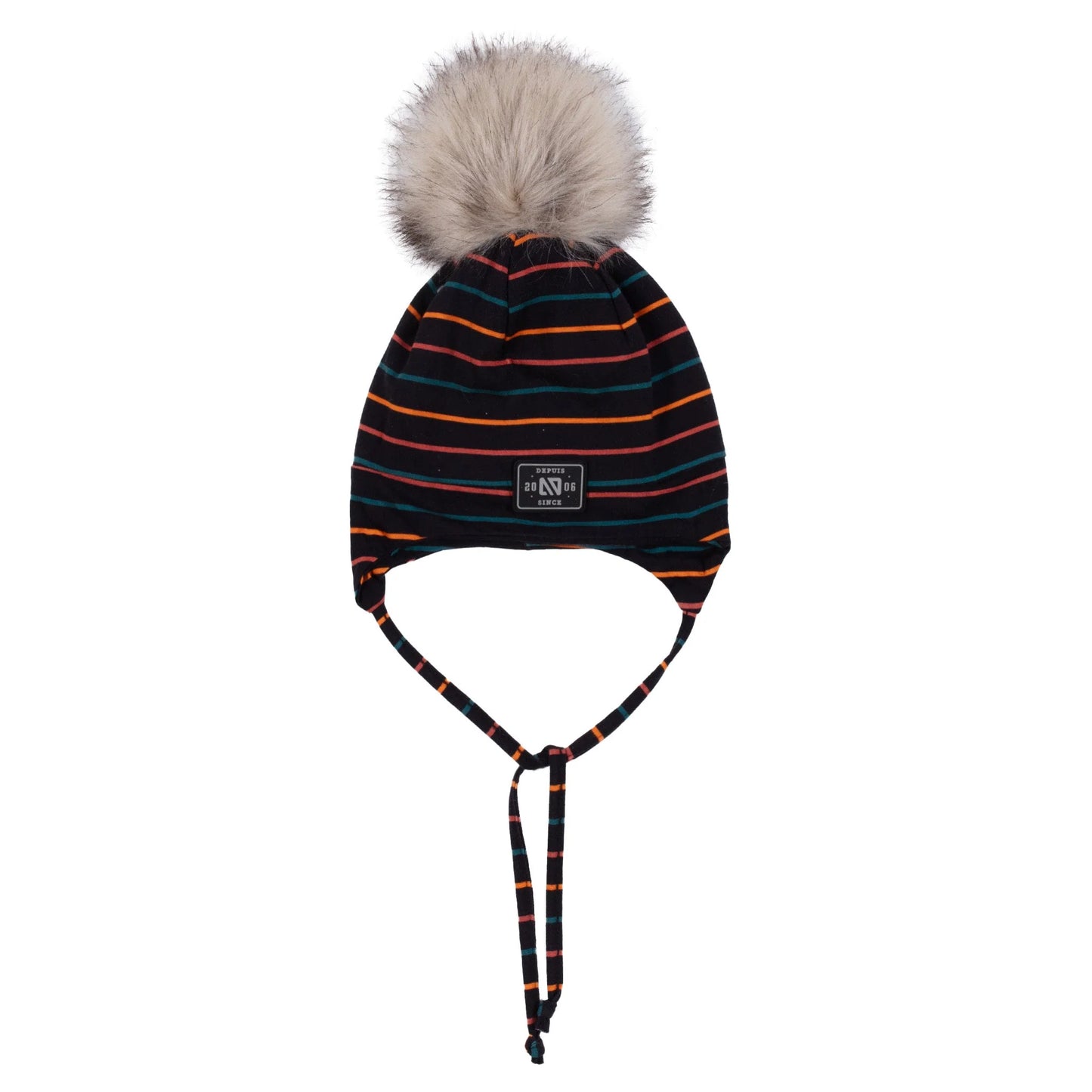 Tuque d’automne - F25TUJO500 - Noir - 6 mois à 6 ans