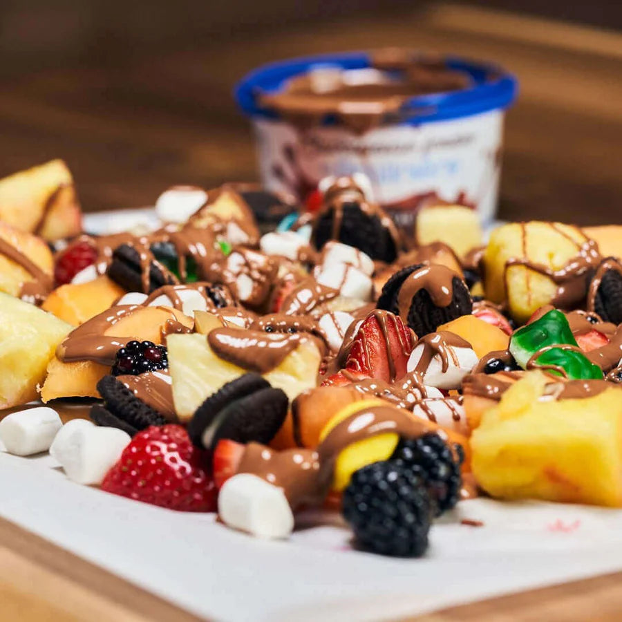 Fondue au chocolat au lait