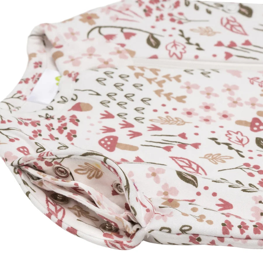 Sac de nuit pour nouveau-né en bambou - Jardin (1.0 tog)