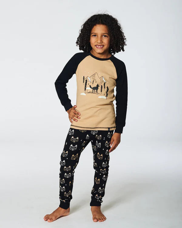 Pyjama 2 pièces en coton organique F20PB11-051- 2 à 12 ans