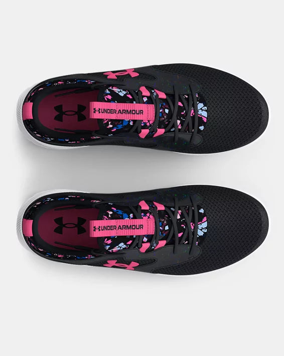 Souliers - Chaussures de course avec imprimé UA Infinity 2.0 pour filles - 11E à 6J