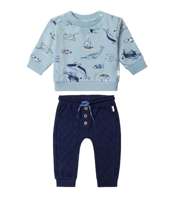 Ensemble chandail ouaté et pantalon (2 pcs.) 0 à 12/18 mois