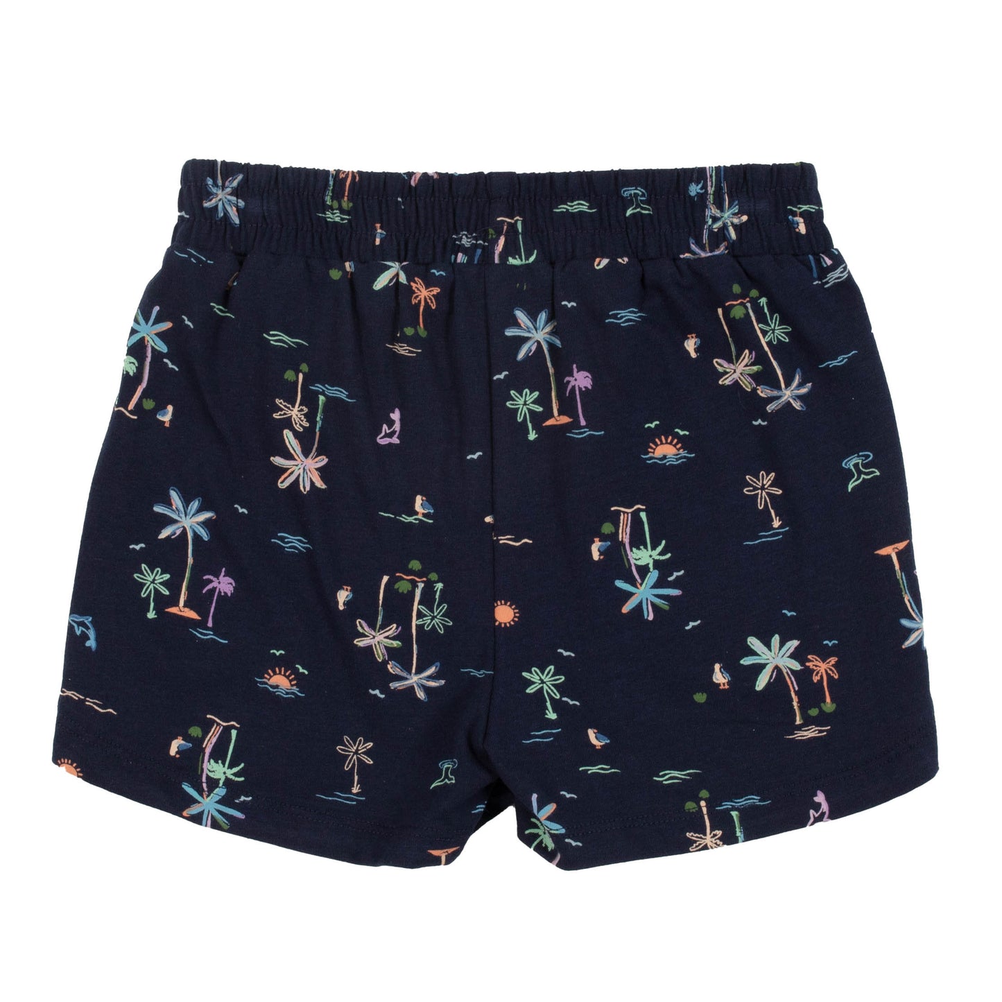 Culotte courte Imprimée - Vacances à Malibu - S2508-10 - 2 à 10 ans