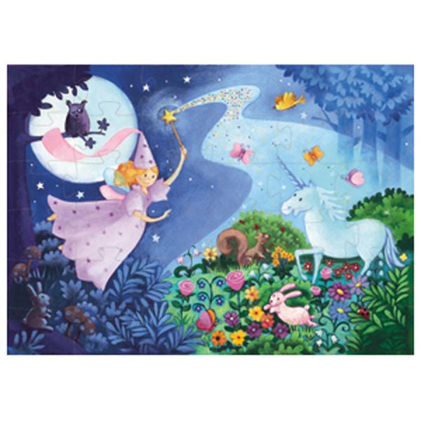Puzzle silhouette / Fée / 36 pcs