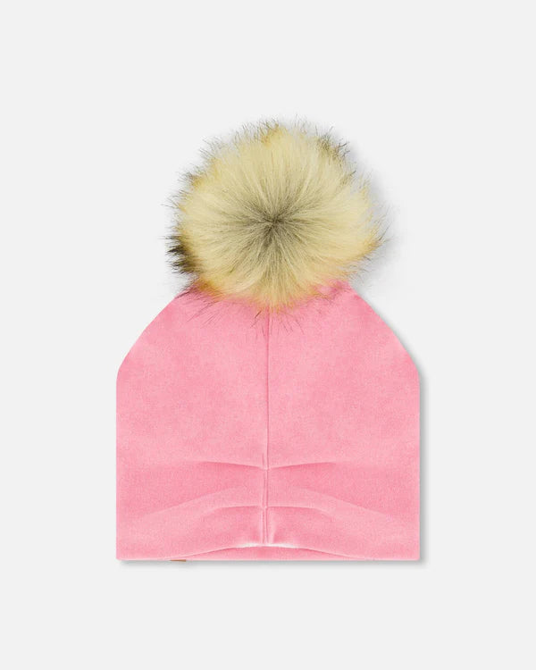 Tuque d’hiver en jersey - Rose - G20ZW03-639 - 2 à 14 ans