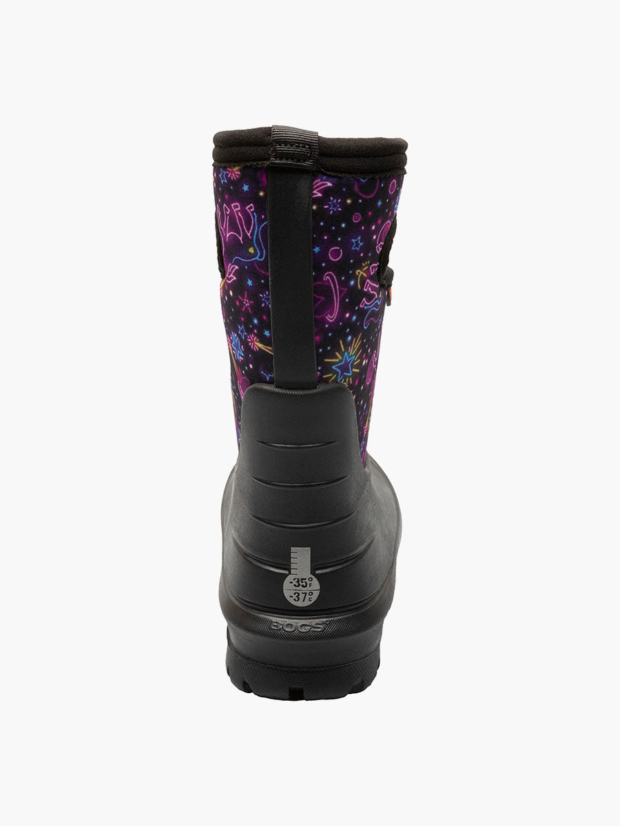 Botte d’hiver Neo Classic Licorne - (-37 Celsius)- Pointures 7E à 3J - Licorne néon
