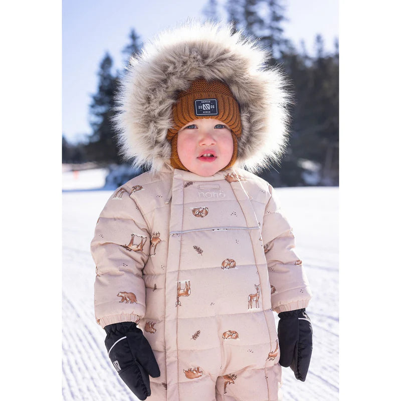 Habit de Neige 1 Pièces - Beige- F25M405 - 6 à 24 mois